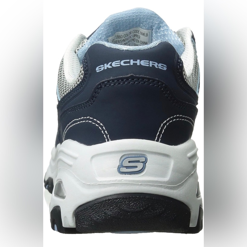 SKETCHERS D'lites - Life Saver in NAVY
outer_material:nubuck
Lace Up
Memory Foam - Picture 3 of 5